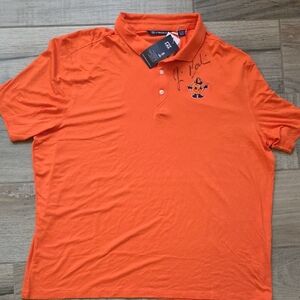 Cutter & Buck Bright Orange Polo Shirt